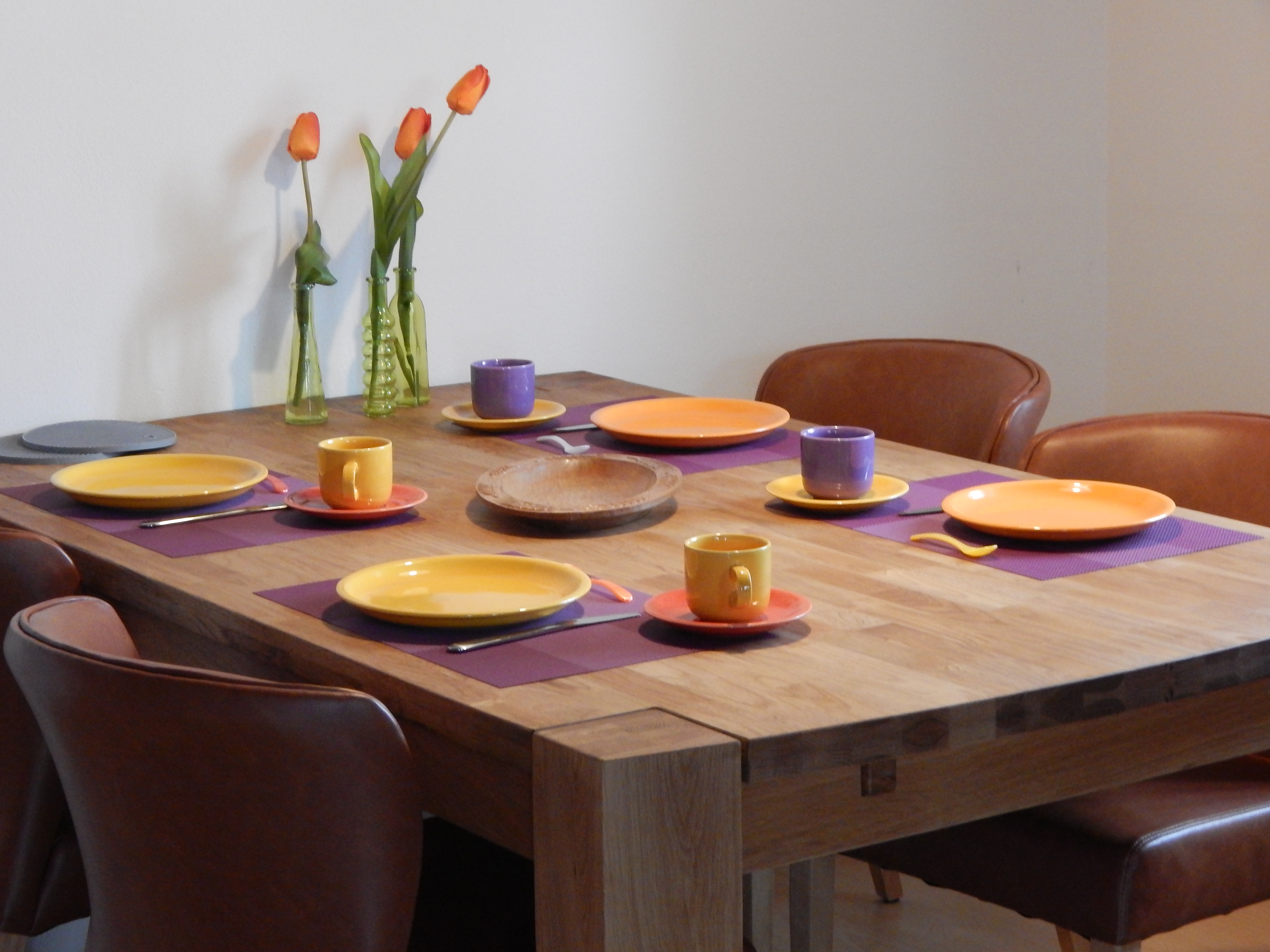 Eßbereich im Wohnzimmer